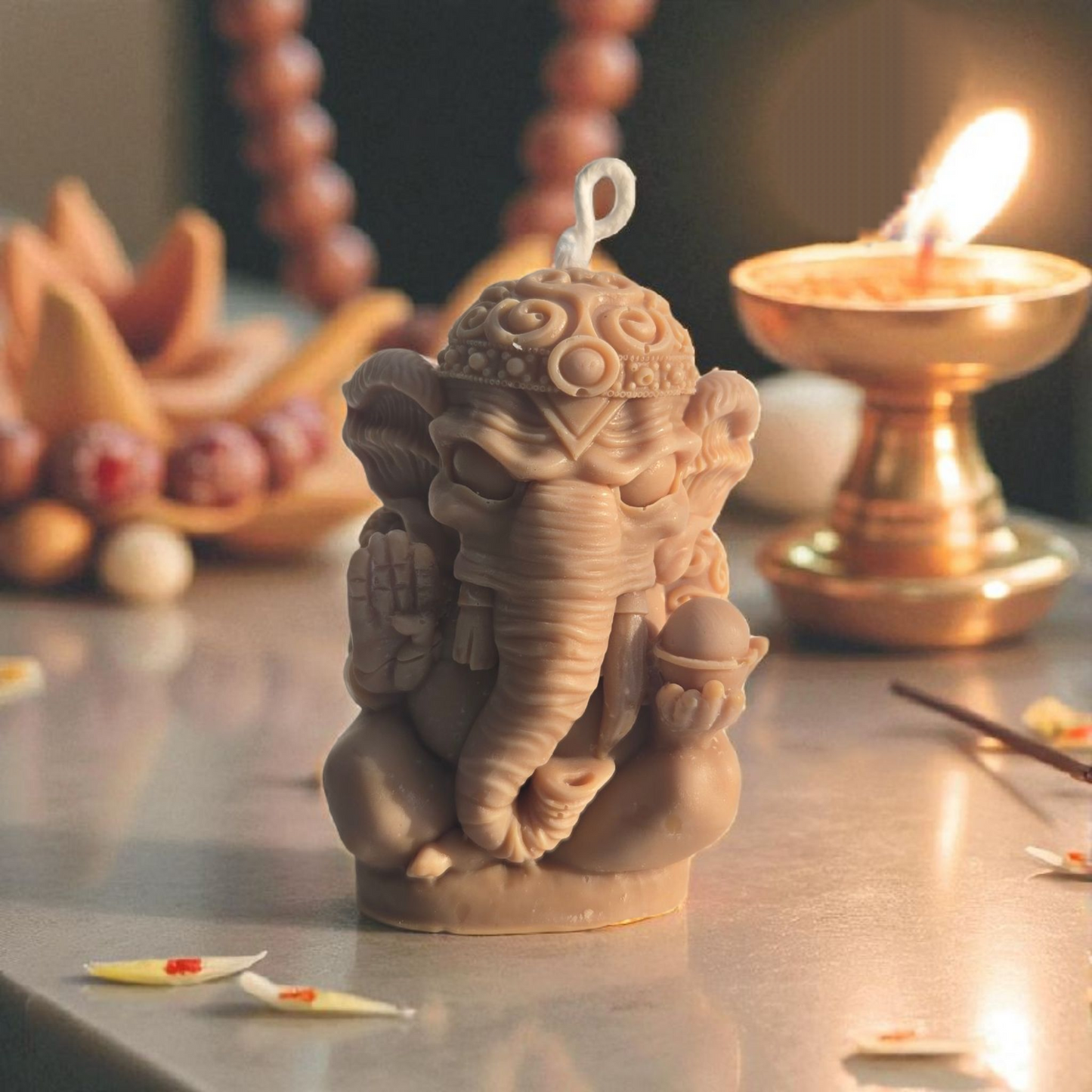 Ganesha Sereniteit Kaars 9x6 cm