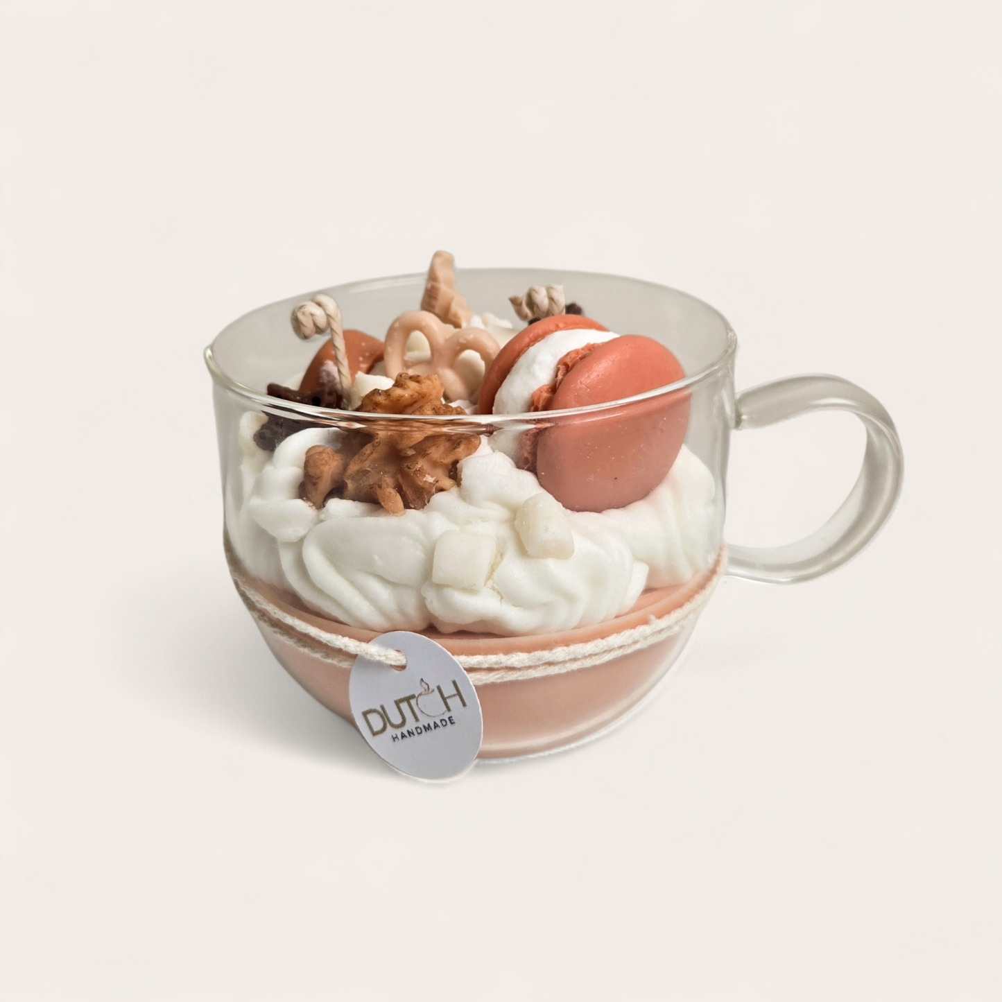 Geurkaars - Macaron Deluxe ø 10 cm