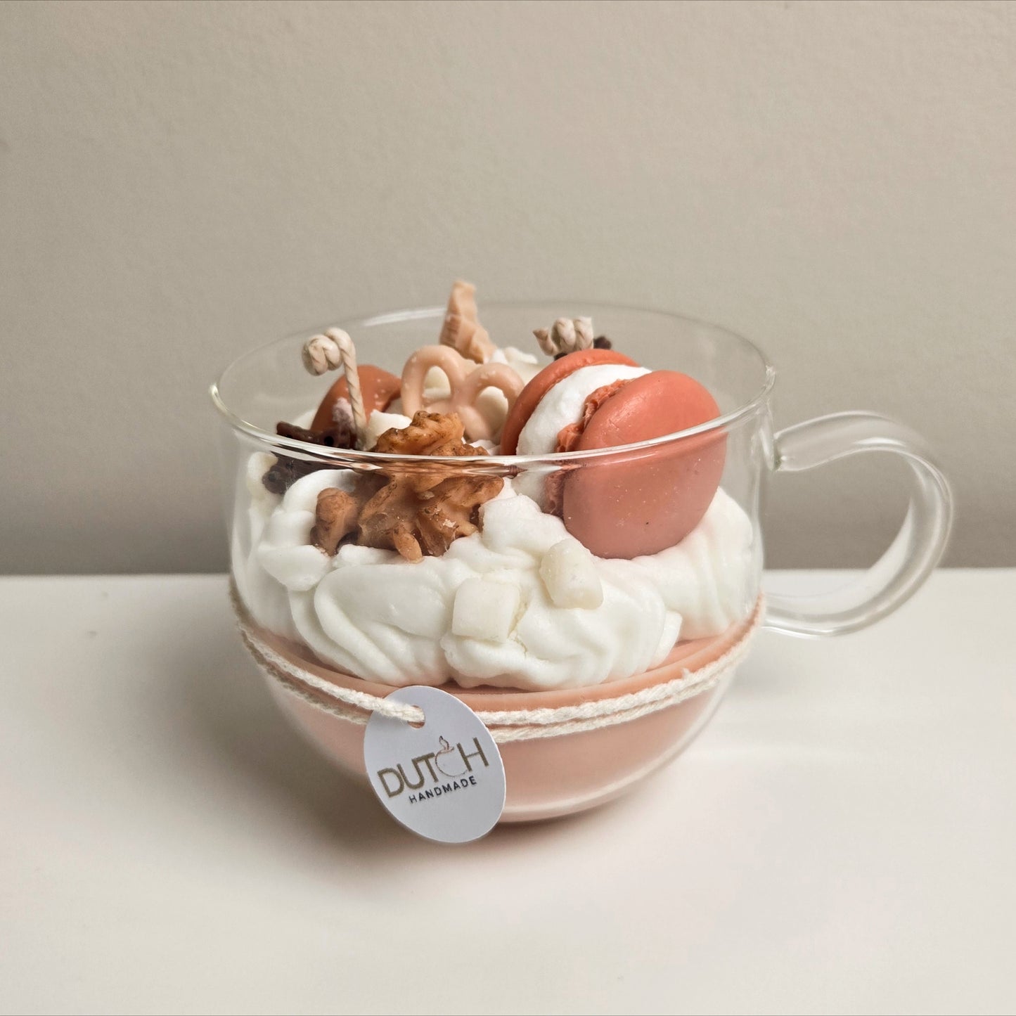 Geurkaars - Macaron Deluxe ø 10 cm