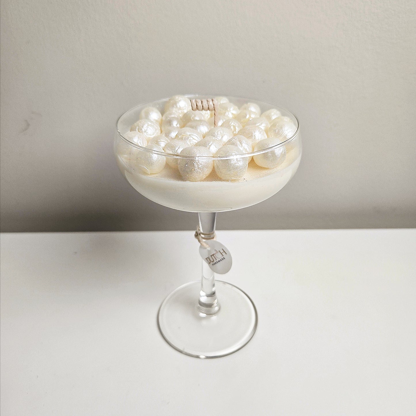 Cocktail Kaars - Pearls & Flame Deluxe