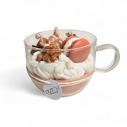 Geurkaars - Macaron Deluxe ø 10 cm