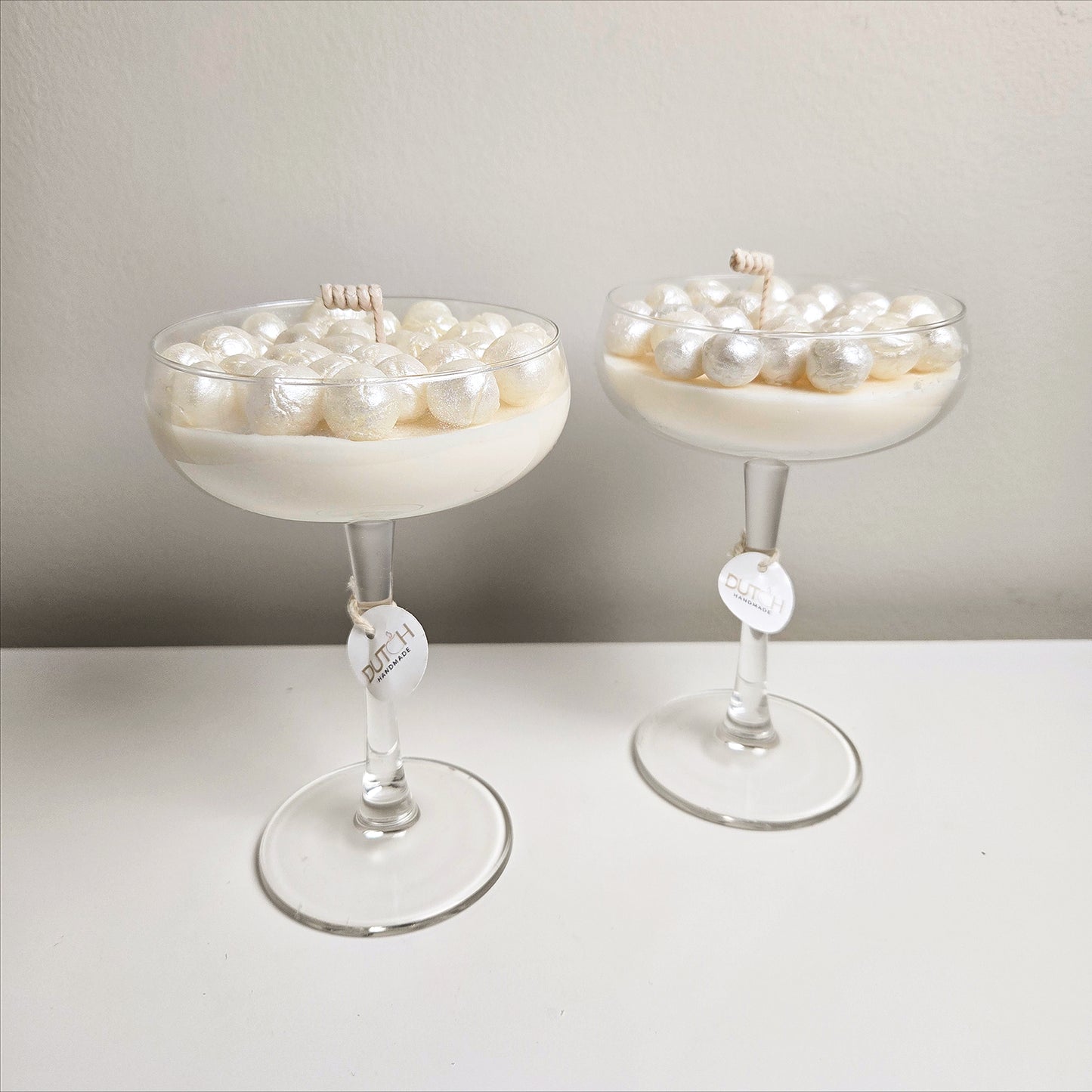 Pearl & Flame Cocktail Kaarsen Giftset – set van 2